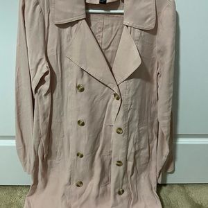 Pink jacket/trench coat